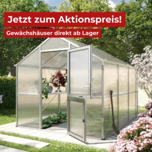 KGT Gewaechshaus Iris III Aktion